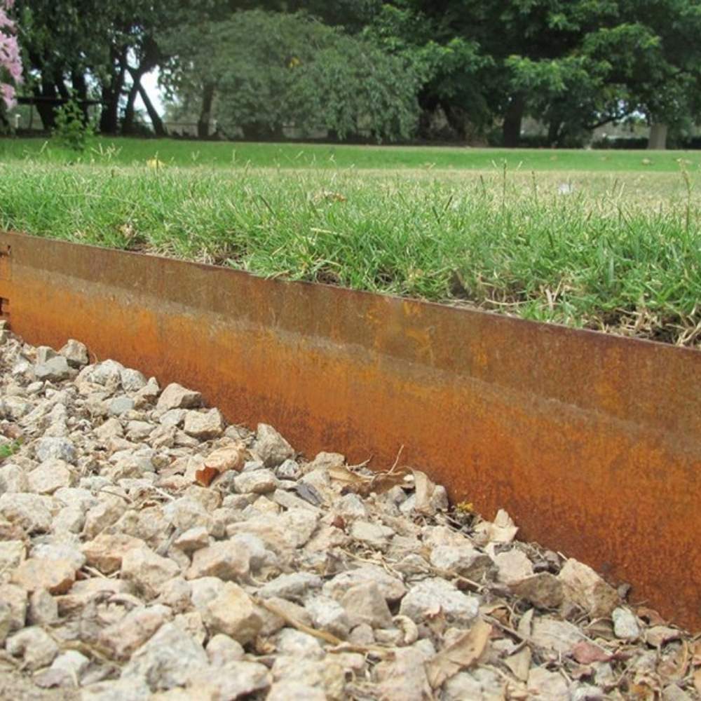 Corten Steel Garden Edging 100 mm (per metre): image 4